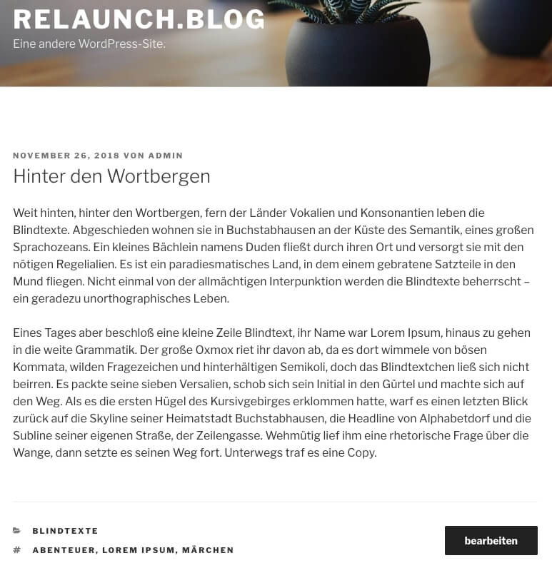 WordPress Tutorial - Was Sind Beiträge Bei WordPress? - Dogado.de